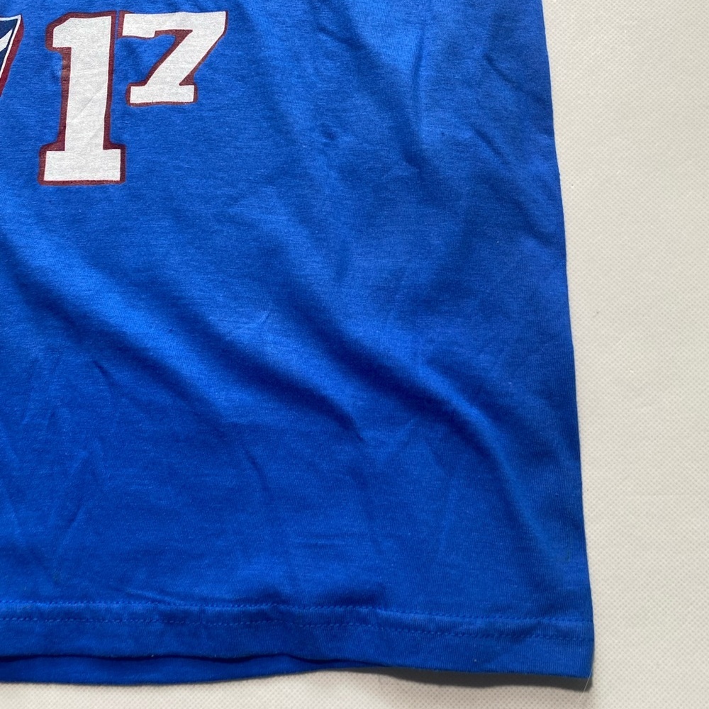 NEW-Gildan Mens Size S Josh Allen Buffalo Bills Cotton ShortSleeve T-Shirt Blue - Picture 2 of 7